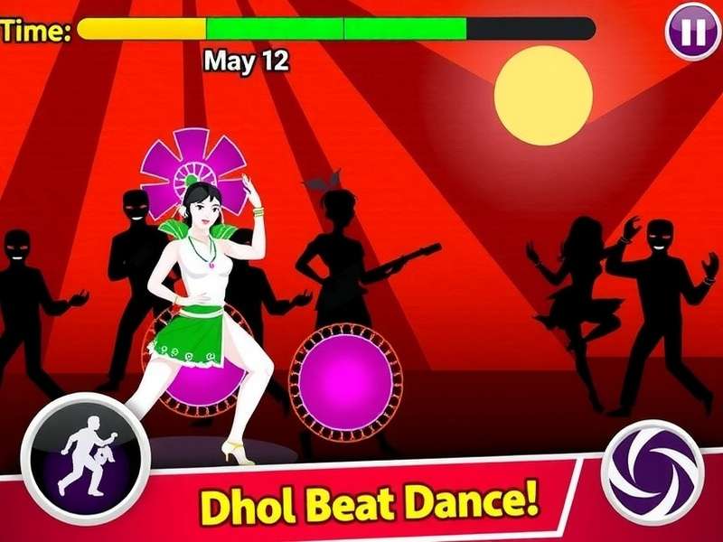 Dhol Beat Dance Game Screenshot
